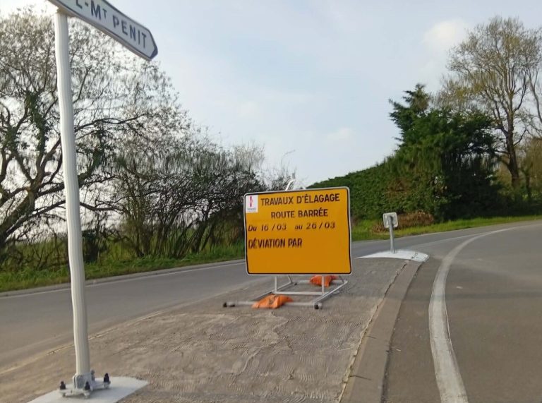 Route départementale en Vendée coupée pour travaux d'élagage : infos et déviations