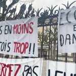 Mobilisation des écoles du Grand Besançon face aux fermetures de classes
