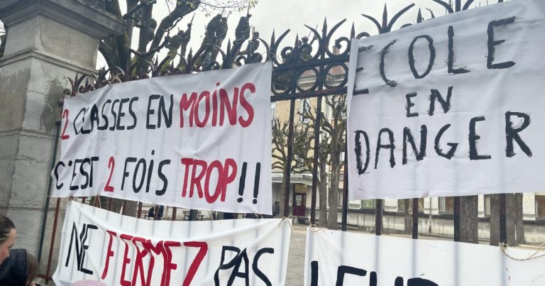 Mobilisation des écoles du Grand Besançon face aux fermetures de classes