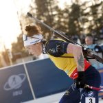 Lou Jeanmonnot remporte le petit globe de la poursuite femmes en Coupe du monde de biathlon