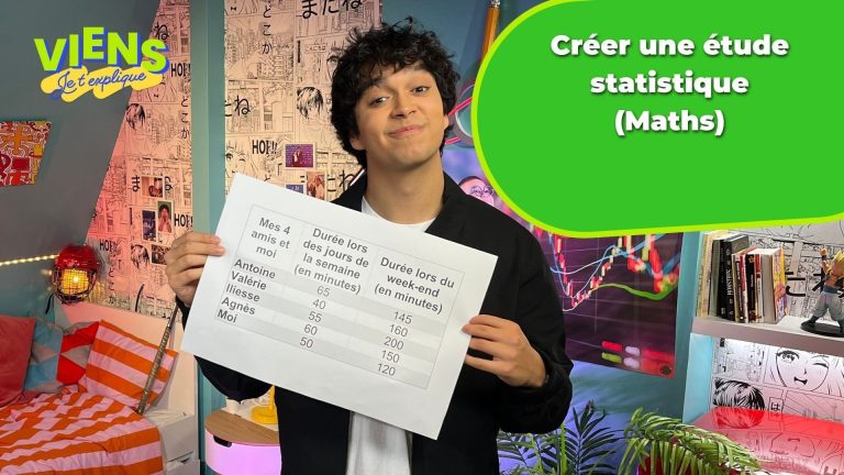 Réaliser une étude statistique : explications et quiz dans Viens, je t'explique - RTBF Actus