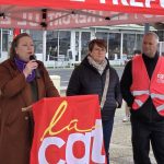Un rassemblement pour la journée internationale des droits des femmes au Tréport
