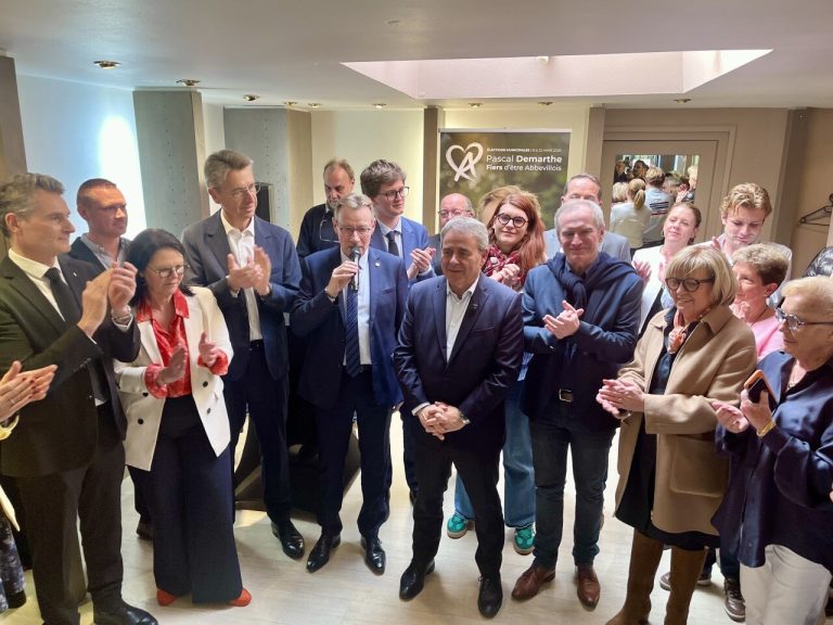 Municipales 2026 : Xavier Bertrand au soutien de Pascal Demarthe pour le second tour à Abbeville