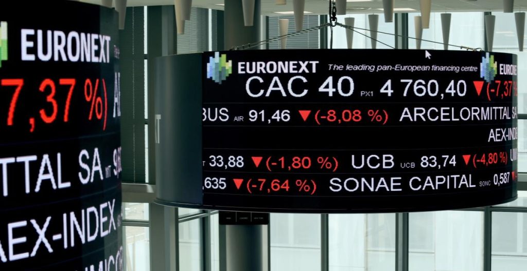 La Bourse de Paris recule en raison des incertitudes liées au Moyen-Orient