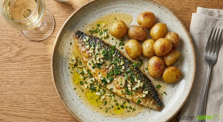 Filets de maquereau à la poêle : citron et herbes fraîches pour une cuisine saine