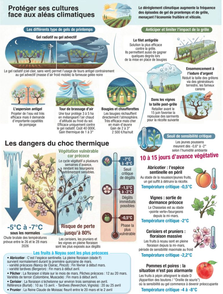 Une menace prise au sérieux par les arboriculteurs - Tarn et Garonne - Le Petit Journal