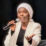 Tous unis contre la haine à L'Aigle avec la présidente du Prix Liberté Hadja Idrissa Bah