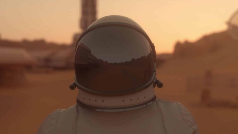 astronautes Mars