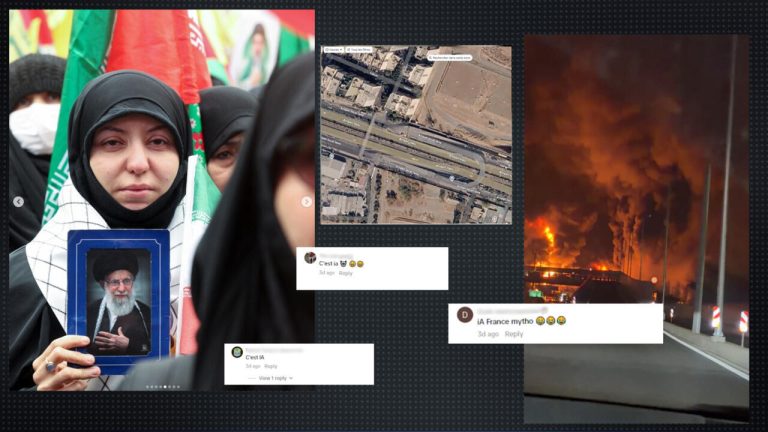 Guerre au Moyen-Orient : France 24 confirme l'absence d'images générées par IA