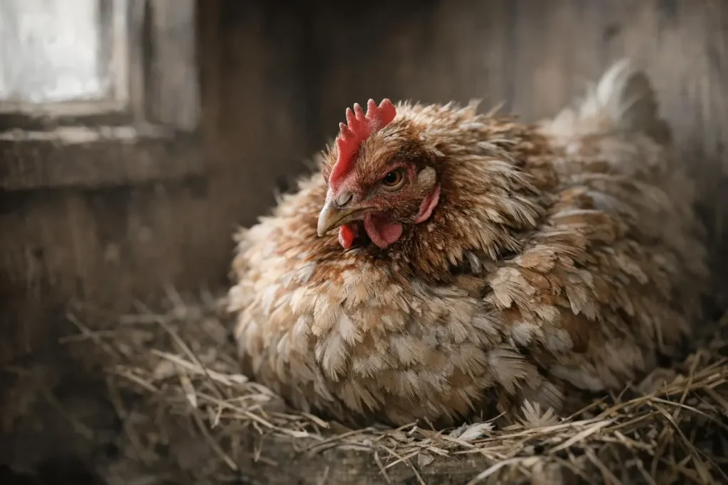 Poule en couvaison : signes inquiétants révélant un danger imminent - Tekpolis.fr