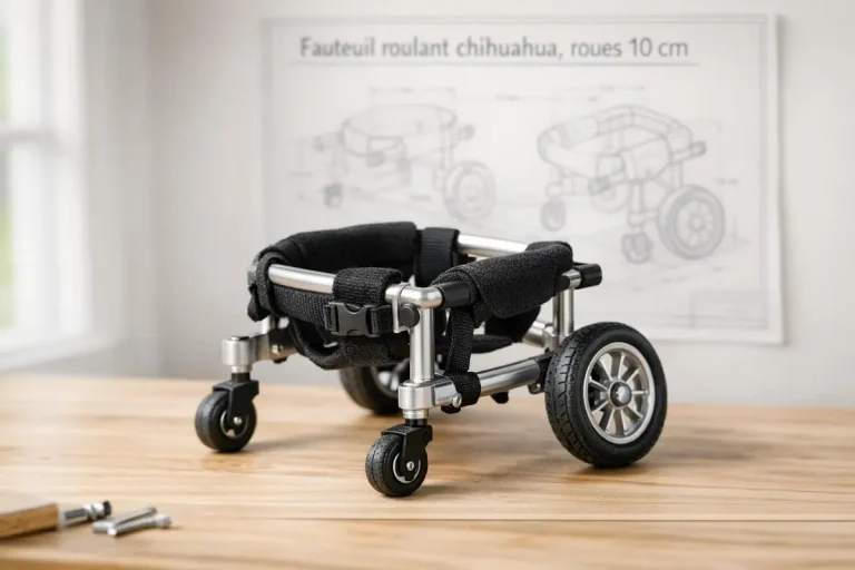 Chihuahua sans pattes avant suscite une collecte solidaire pour un fauteuil roulant en 2026
