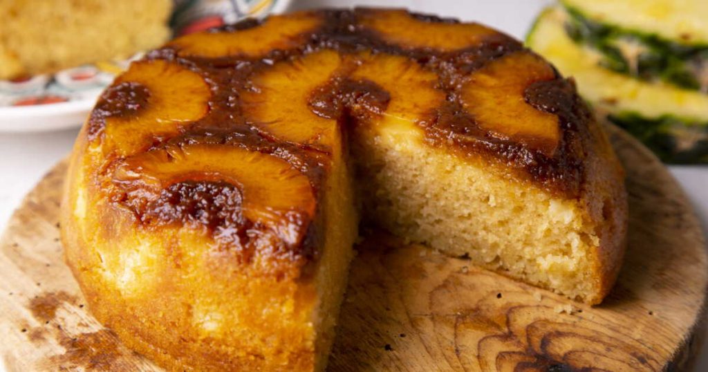 Recette du gâteau à l'ananas inspirée par Bree Van De Kamp de Desperate Housewives
