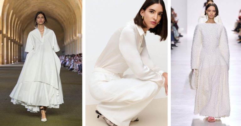 Le blanc monacal : une couleur neutre pour le printemps ?