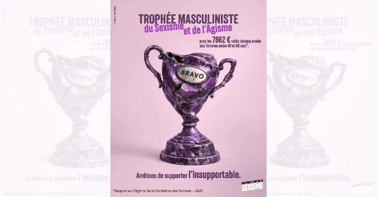 « Trophées du masculinisme » : la campagne d'Ensemble contre le sexisme dévoilée.
