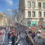 Lyon : le cortège féministe du 8 mars mobilise près de 10 000 manifestants