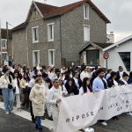 Procès du meurtre d'Inès : 150 personnes en blanc défilent à Limoges pour commémorer