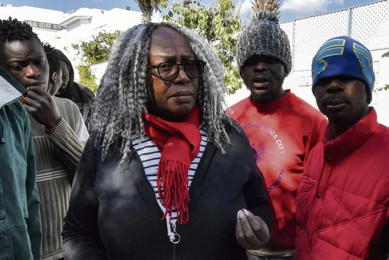 Saadia Mosbah, militante antiraciste tunisienne, condamnée à une peine sévère