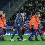 Football - National. Conscient après sa sortie sur civière, Elson Mendes a été transporté à l’hôpital après Sochaux - Concarneau