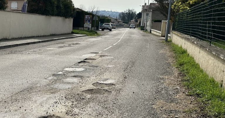 Chasse-sur-Rhône. Des travaux chemin de Trembas