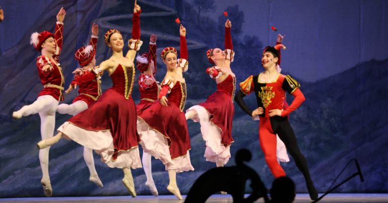 Le Lac des Cygnes en photos : un spectacle lumineux aux Arènes de Metz
