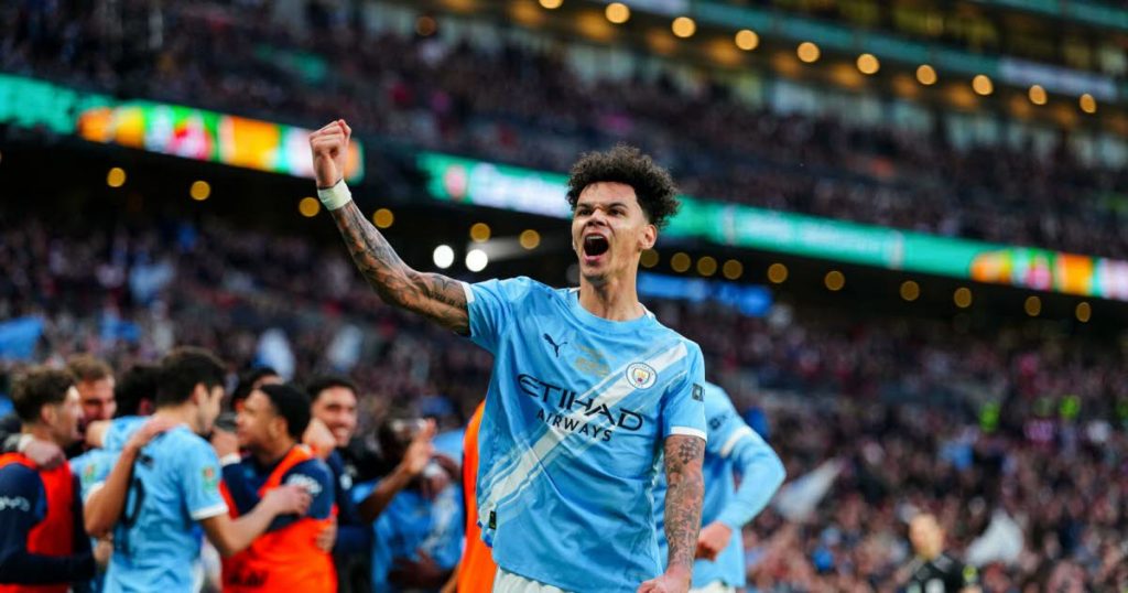 Football : Nico O'Reilly double la mise pour Manchester City contre Arsenal en finale de la Coupe