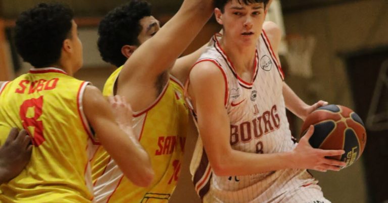 Basket U18 nationaux : les Burgiens face à un défi à Saint-Vallier