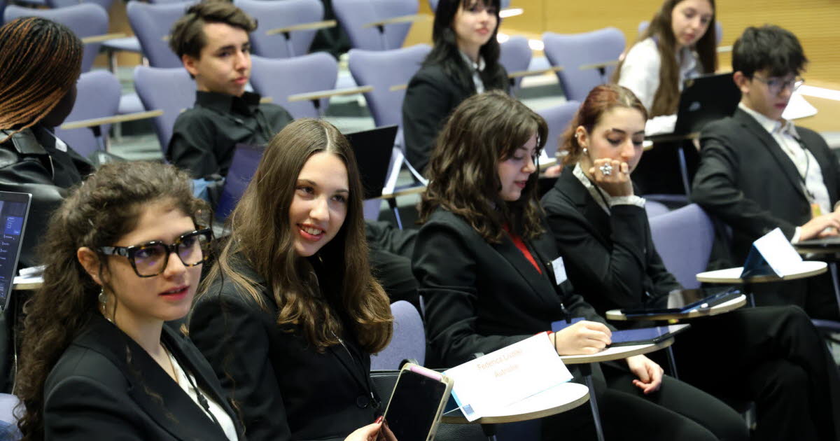Strasbourg : des lycéens deviennent délégués du Conseil de l'Europe pour une journée.