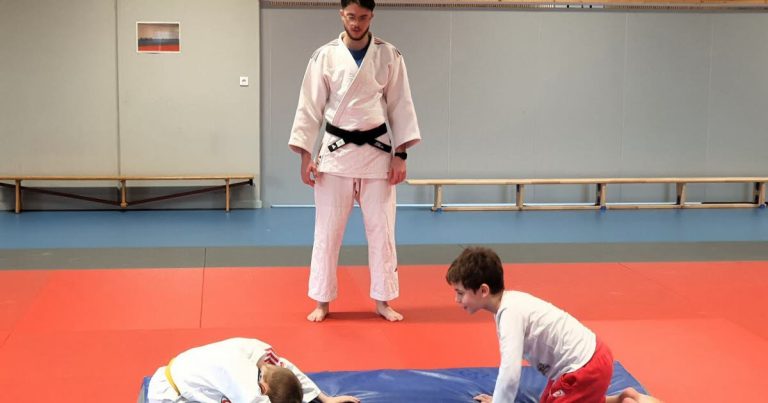 Valdoie : Initiation au judo pour les enfants du centre de loisirs