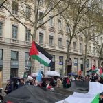 Rhône | Lyon : 1 200 manifestants et des bateaux pour soutenir Gaza et la Palestine