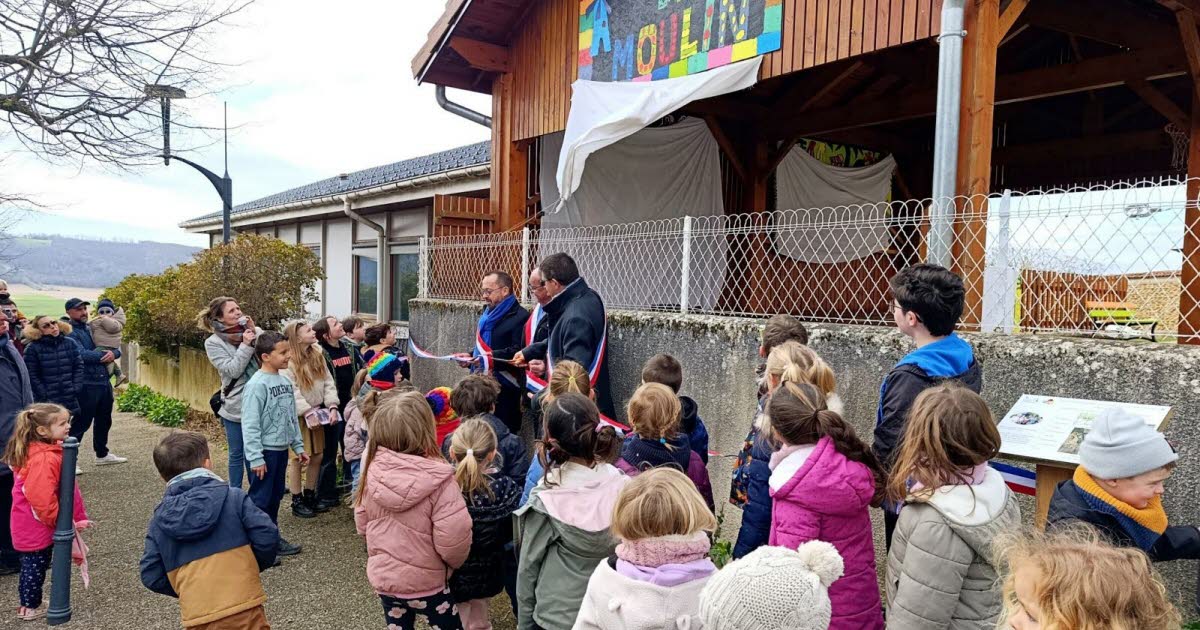 Porte-des-Bonnevaux : l'école de Nantoin se transforme en école du Moulin