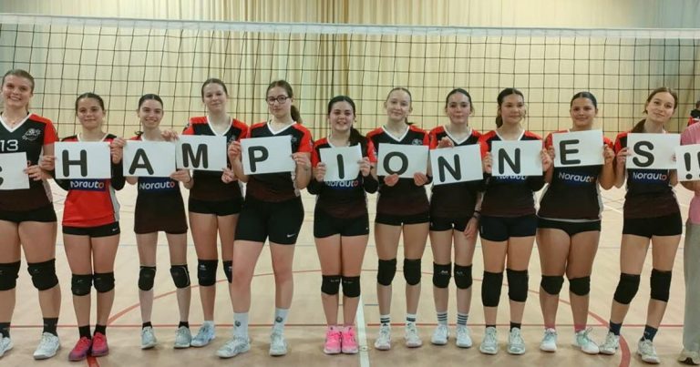 Pouilly-Saint-Nizier : les M15 féminines remportent le championnat de la Loire