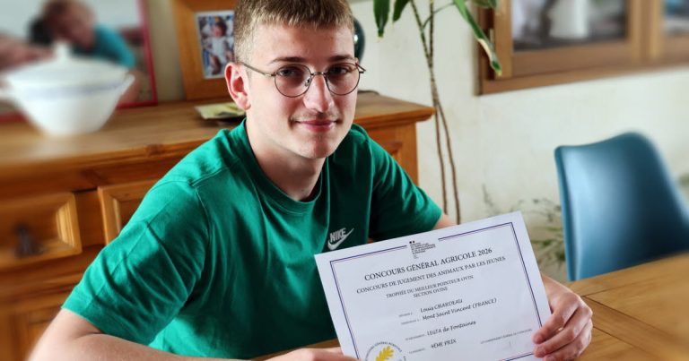 Mont-Saint-Vincent : Louis Chardeau parmi les jeunes pointeurs ovins les plus prometteurs