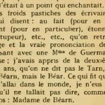 « Béar » et non « Béarn » : apprenez le vrai prononcé béarnais avec Marcel Proust