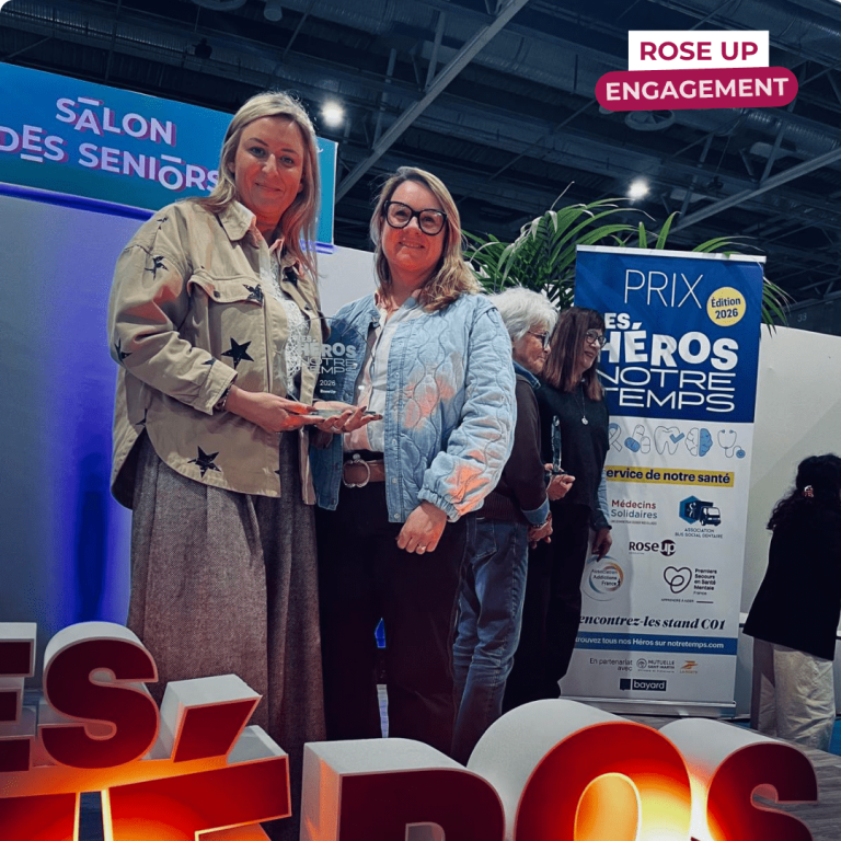 RoseUp remporte le Prix des Héros 2026 décerné par le magazine Notre Temps