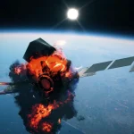Un satellite Starlink explose dans l'espace et se dirige vers la Terre.