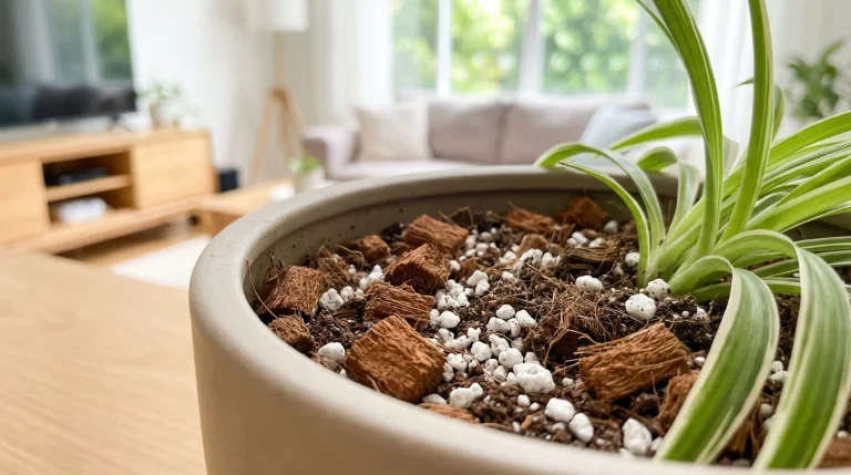 Plante araignée en détresse ? Ce mélange de terre à 3 ingrédients peut l'aider