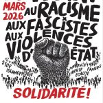 MARCHE DES SOLIDARITES, ANTIRACISTE & ANTIFASCISTE, SAMEDI 14 MARS A LYON - Confédération nationale du travail - UD 69