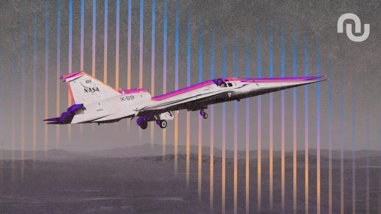 Un coup de feu, un ballon éclatant : le bruit réel de l'avion supersonique X-59