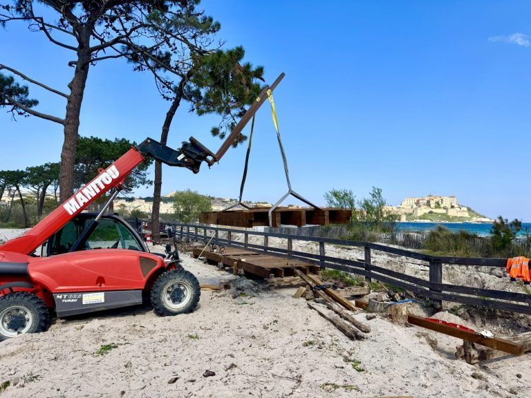 TRAVAUX : Réfection d'une section de la Passerelle à Calvi - Mairie annonce les détails