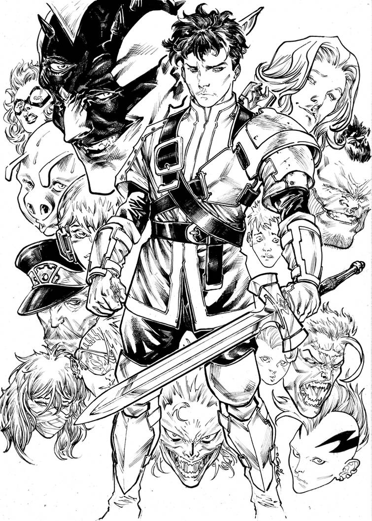 Versus - Drink'n'Draw Paris : un événement artistique par SpiderGuile sur DeviantArt