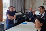 Visite de Monsieur le Préfet et de Madame la Rectrice de la Région Bourgogne Franche-Comté - MSH Dijon