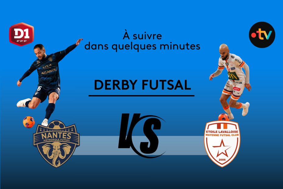 L'Étoile Lavalloise s'impose 10 à 3 face au Nantes Métropole Futsal dans le derby de la Loire.