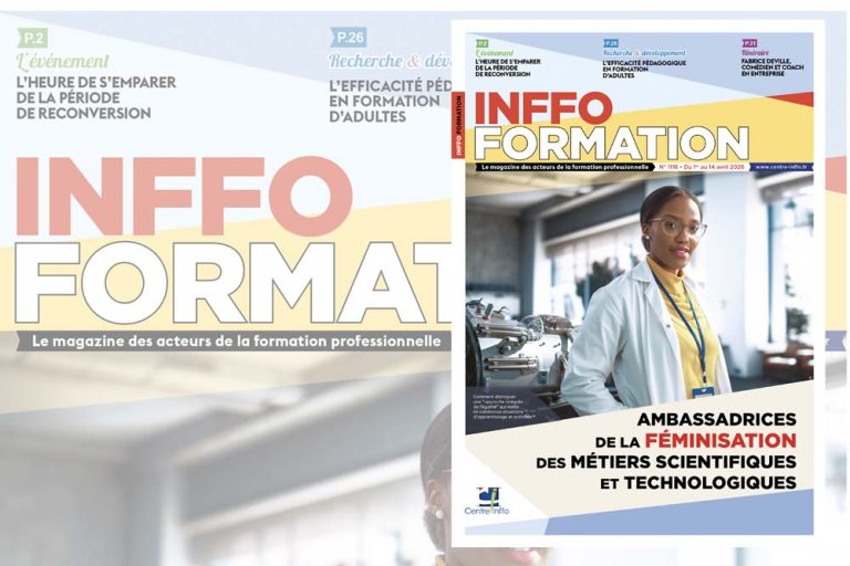 Inffo formation n° 1116 : Ambassadrices pour la féminisation des métiers scientifiques