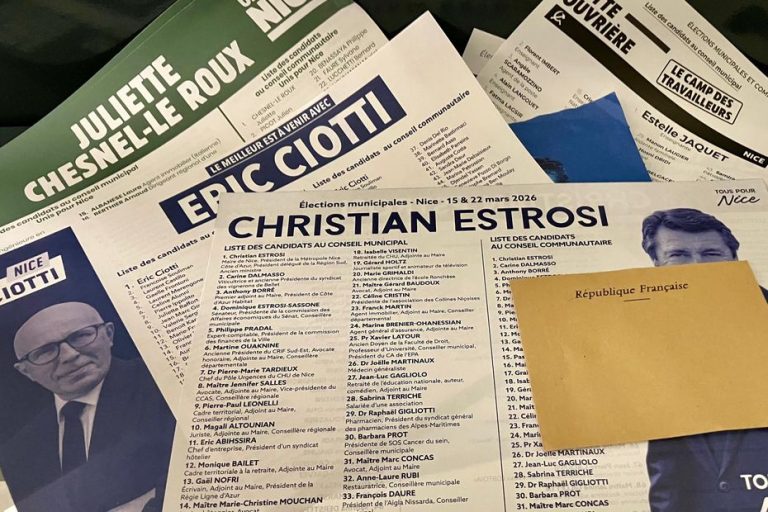 À Nice, des centaines de milliers de bulletins de vote réimprimés après des dégâts causés par la pluie