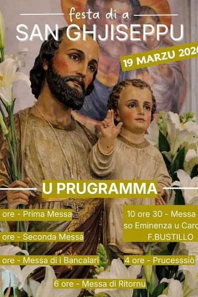 Le programme des célébrations.