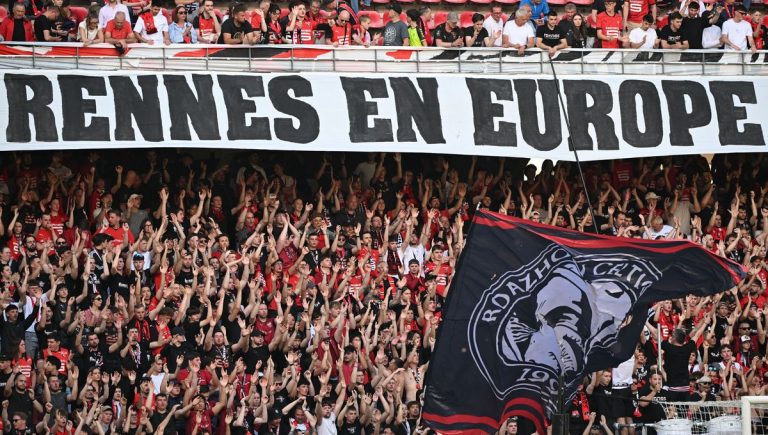 Rennes bat Nantes lors d&rsquo;un derby au Roazhon Park, Nantes relégué en Ligue 2.