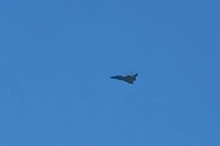 Un avion de chasse observé dans le ciel de Bordeaux