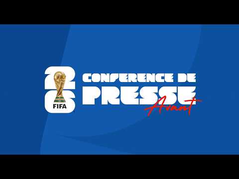 📢 𝐂𝐎𝐍𝐅𝐄́𝐑𝐄𝐍𝐂𝐄 𝐃𝐄 𝐏𝐑𝐄𝐒𝐒𝐄 𝐃’𝐀𝐕𝐀𝐍𝐓-𝐌𝐀𝐓𝐂𝐇 30 MARS RD CONGO VS JAMAÏQUE