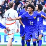 L'équipe de France Espoirs s'impose face à l'Islande au stade Abbé-Deschamps - ICI