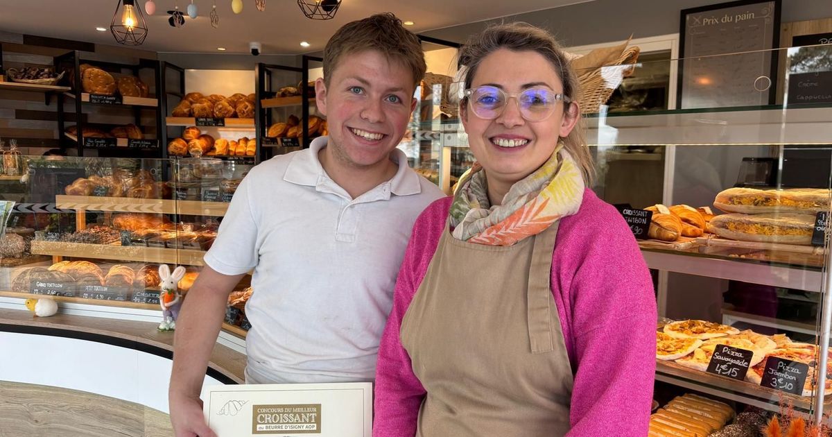 Sacha Morel régale la Manche en devenant vice-champion de France du meilleur croissant au beurre d'Isigny - ICI